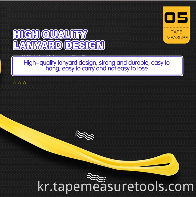 Fisheye 강철 테이프 5m 3m 7.5m 플라스틱 미터법 안티 드롭 측정 규칙은 사용자 정의 ABS 테이프 10m